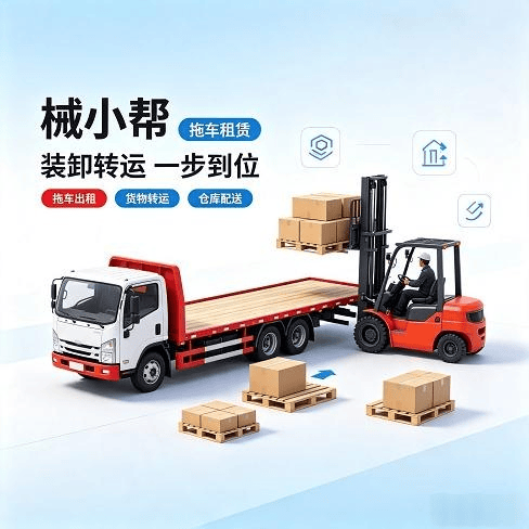 上庄路出租拖车图
