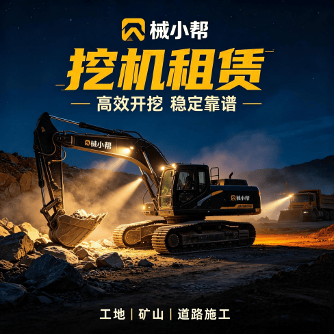 太阳城出租挖机图
